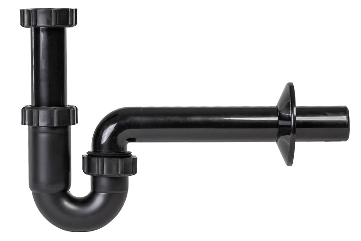 Изображение товара Сифон для раковины Styron 5/4 с гидрозатвором и трубой 32 мм