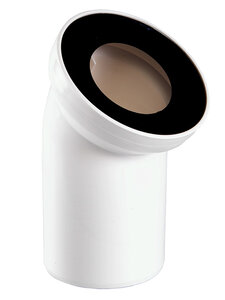 Изображение товара Фановая труба Styron с уклоном под 45, 110 мм, STY-530-45