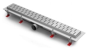 Изображение товара Дренажный канал Azario Medium 95 см, хром матовый, AZ-CH 950 M