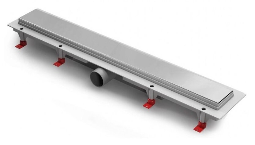 Изображение товара Водоотводящий желоб Azario Klasik 75 см хром матовый AZ-CH 750 K