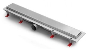 Изображение товара Водоотводящий желоб Azario Klasik 75 см, хром матовый, AZ-CH 750 K