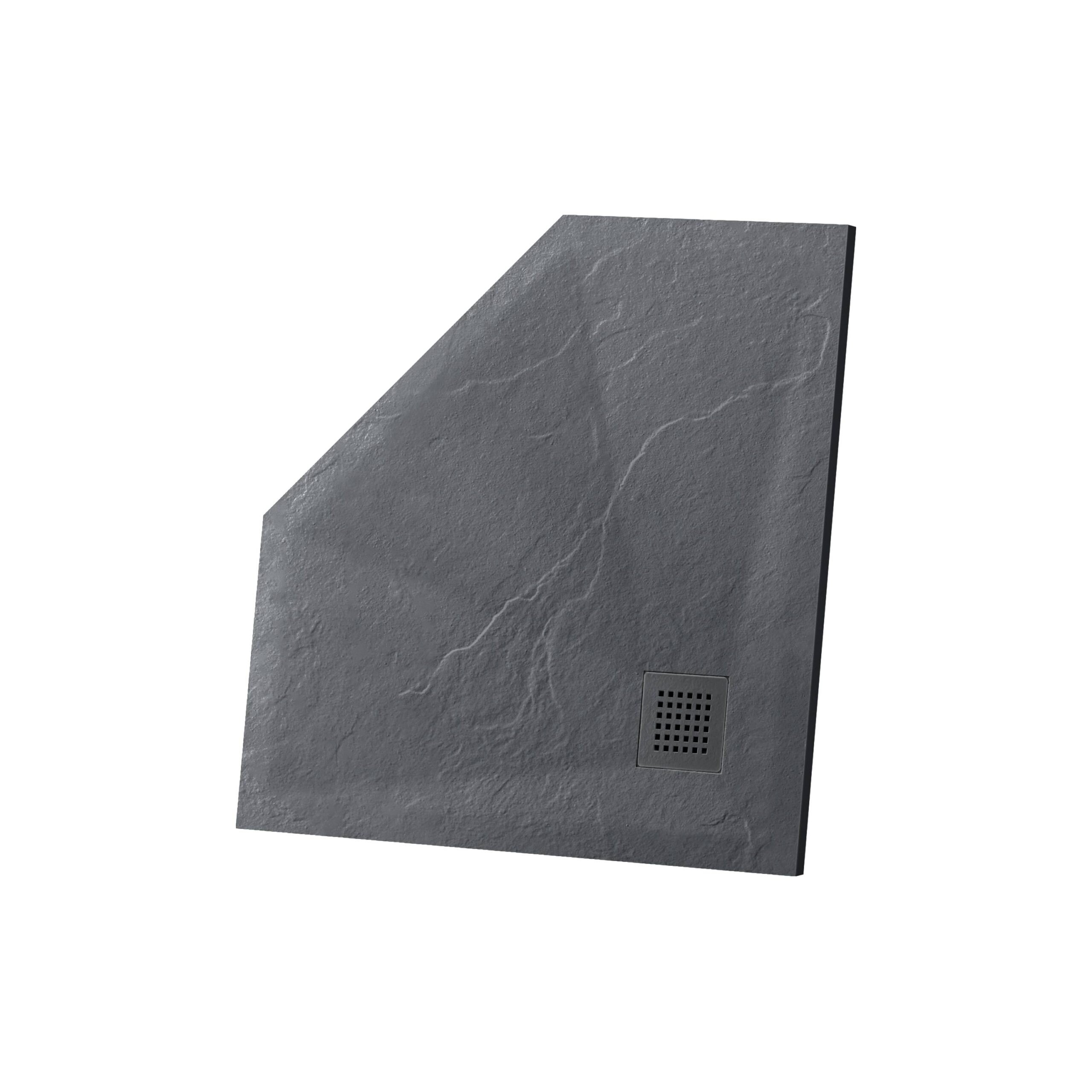 Изображение товара Душевой поддон Vincea 90 x 90 x 2.5 см, атрацит, VST-4SP9090A