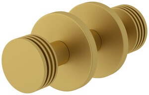 Изображение товара Крючок двойной Сунержа Каньон 032-2010-0004 золото матовое для полотенцесушителей