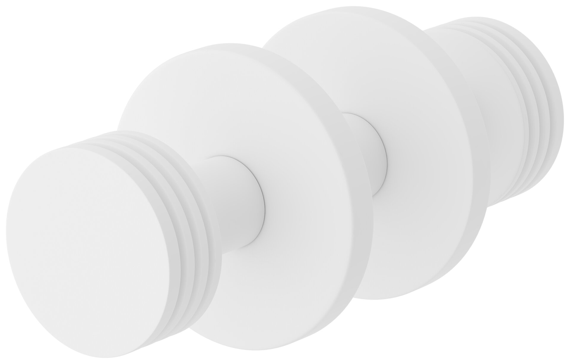 Изображение товара Крючок двойной Сунержа Каньон для полотенцесушителей белый матовый