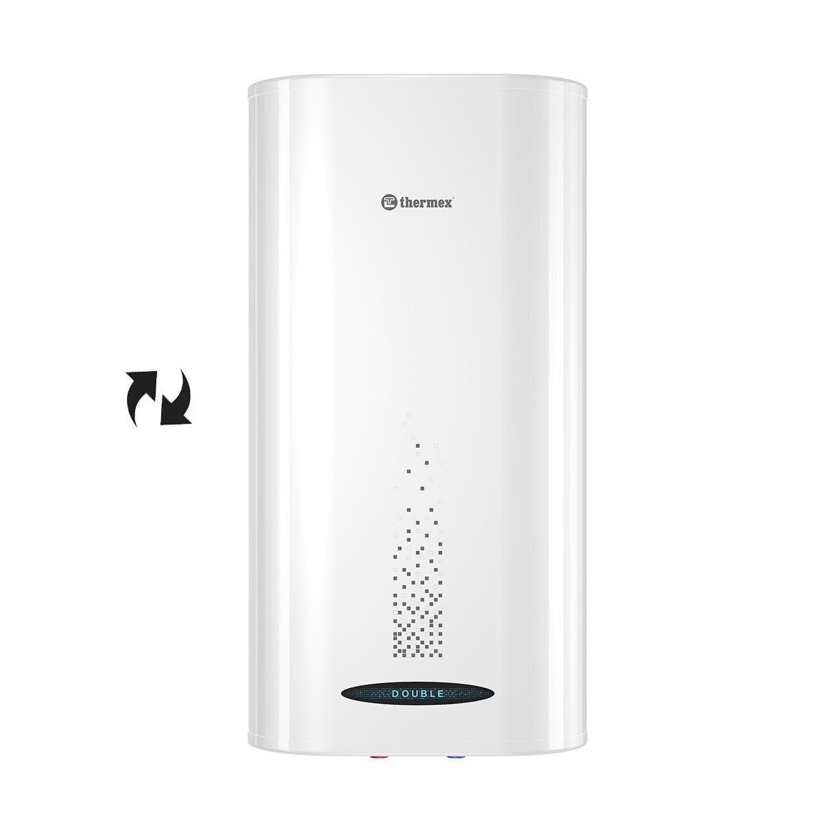 Изображение товара Водонагреватель Thermex Double 50 л накопительный электрический, однофазный, реверсивный, 2.5 кВт, белый, ЭдЭБ03216 (151199) Изображение товара Водонагреватель Thermex Double 50 л накопительный электрический, однофазный, реверсивный, 2.5 кВт, белый, ЭдЭБ03216 (151199)
