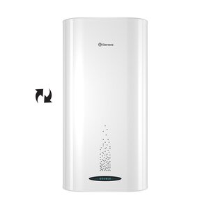 Изображение товара Водонагреватель Thermex Double 80 л накопительный электрический, однофазный, реверсивный, 2.5 кВт, белый, ЭдЭБ03217 (151200)