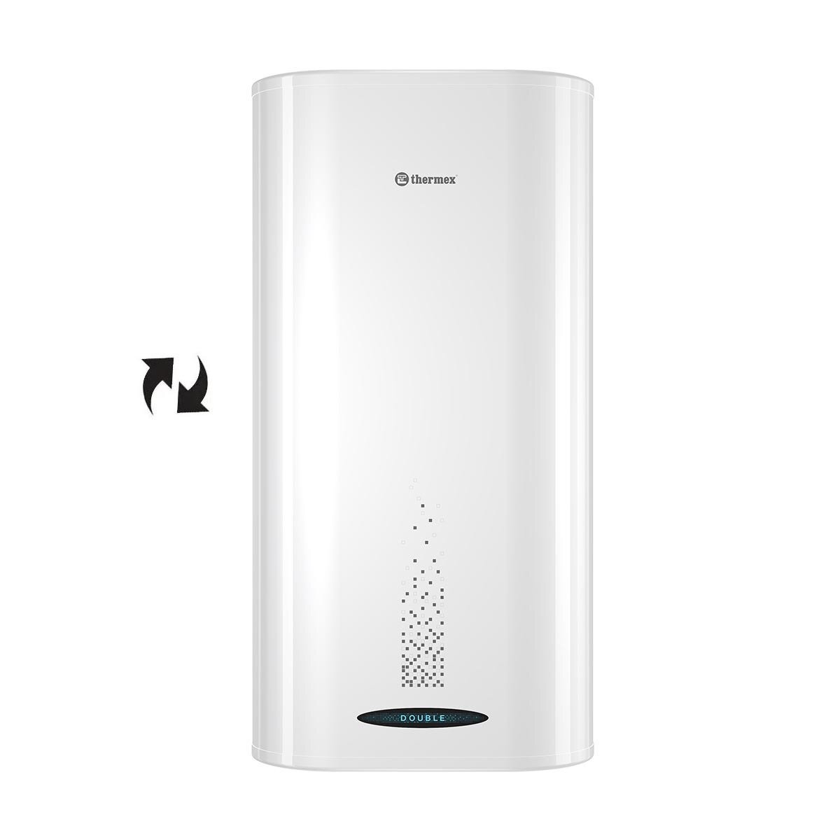 Изображение товара Thermex Double 80 л - накопительный водонагреватель с вертикальной/горизонтальной установкой
