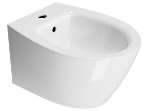 Изображение товара Подвесное биде GSI Modo 9864111 белое глянцевое с отверстием под смеситель