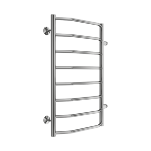 Изображение товара Полотенцесушитель водяной Виктория 4670078530110, П8 500х800, ширина 50 см, высота 80 см, боковое подключение 50 см, хром