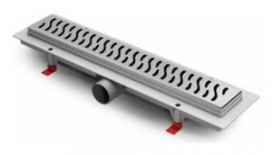 Изображение товара Дренажный канал Azario Harmony 45 см, хром матовый, AZ-CH 450 H