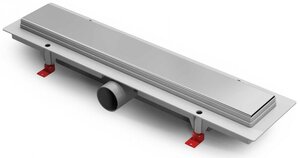 Изображение товара Дренажный канал Azario Klasik 45 см, хром матовый, AZ-CH 450 K