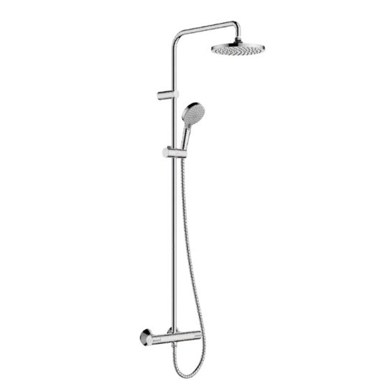 Изображение товара Душевая система Hansgrohe Vernis Blend Showerpipe 200 1jet термостатическая хром Изображение товара Душевая система Hansgrohe Vernis Blend Showerpipe 200 1jet термостатическая хром