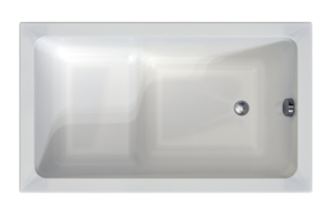 Изображение товара Акриловая ванна Радомир Джоанна 2-01-0-0-1-253Р, 120 x 70 см, каркас разборный в комплекте, белая