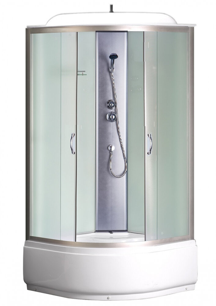 Изображение товара Душевая кабина Loranto Sunway CS-6690 F 90x90 см с матовым стеклом и крышей