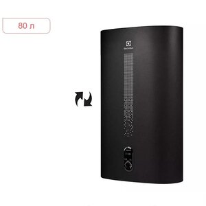Изображение товара Накопительный водонагреватель Electrolux EWH 80 Gladius 2.0 Grafit, однофазный, реверсивный, сухой ТЭН, цвет графит, НС-1439701