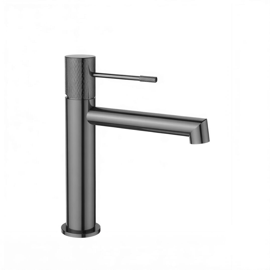 Изображение товара Смеситель Vincea Desire VBF-1D1GM для раковины, воронёная сталь, gunmetal Изображение товара Смеситель Vincea Desire VBF-1D1GM для раковины, воронёная сталь, gunmetal