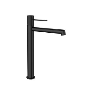 Изображение товара Смеситель Vincea Desire VBF-1D2MB для накладной раковины, высокий, черный матовый