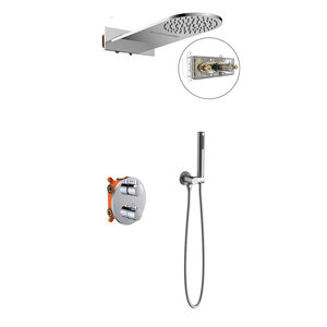 Изображение товара Душевая система Vincea, встраиваемая, термостатическая, хром, VSFW-104TCH