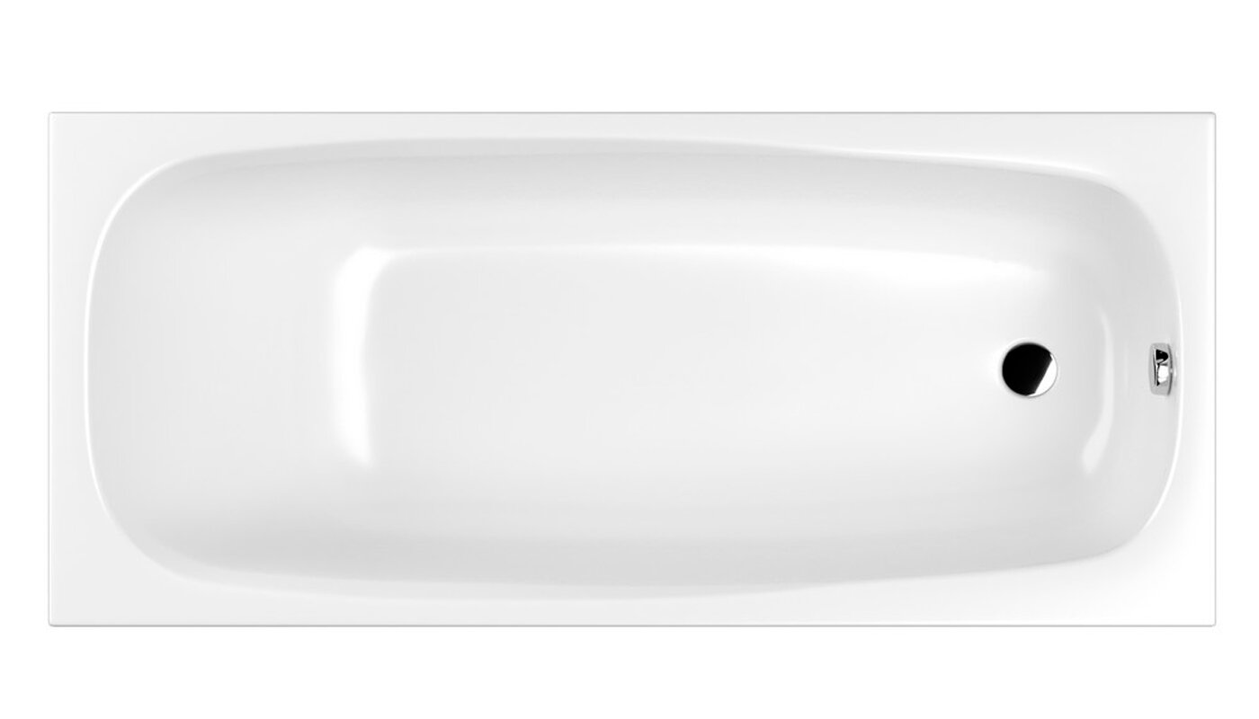 Изображение товара Ванна акриловая Whitecross Layla, 180 х 80 см, увеличенная толщина акрила, усиленная армировка, 0102.180080.100