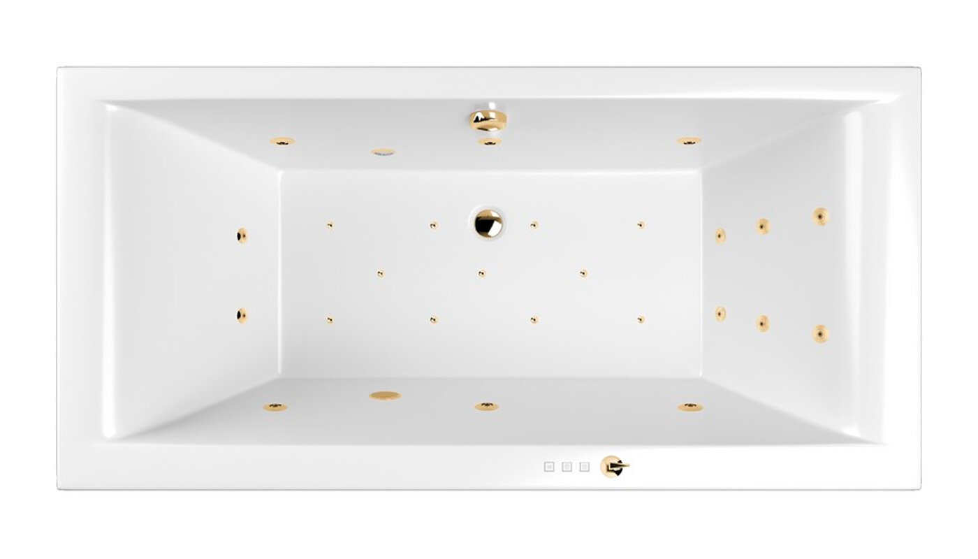 Изображение товара Гидромассажная ванна Whitecross Savia Duo Ultra 170x80 см, акрил, гидромассаж, хромотерапия