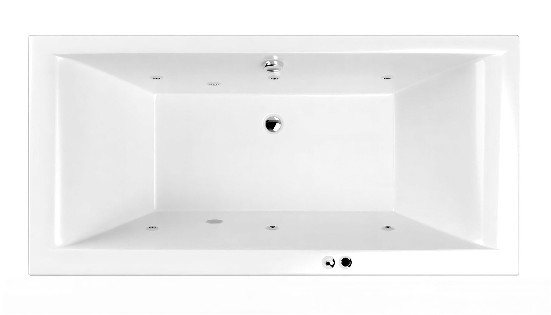 Изображение товара Ванна гидромассажная Whitecross Savia Duo Soft, 170 х 80 см, увеличенная толщина акрила, усиленная армировка, белый/хром, 0103.170080.100.SOFT.CR Изображение товара Ванна гидромассажная Whitecross Savia Duo Soft, 170 х 80 см, увеличенная толщина акрила, усиленная армировка, белый/хром, 0103.170080.100.SOFT.CR