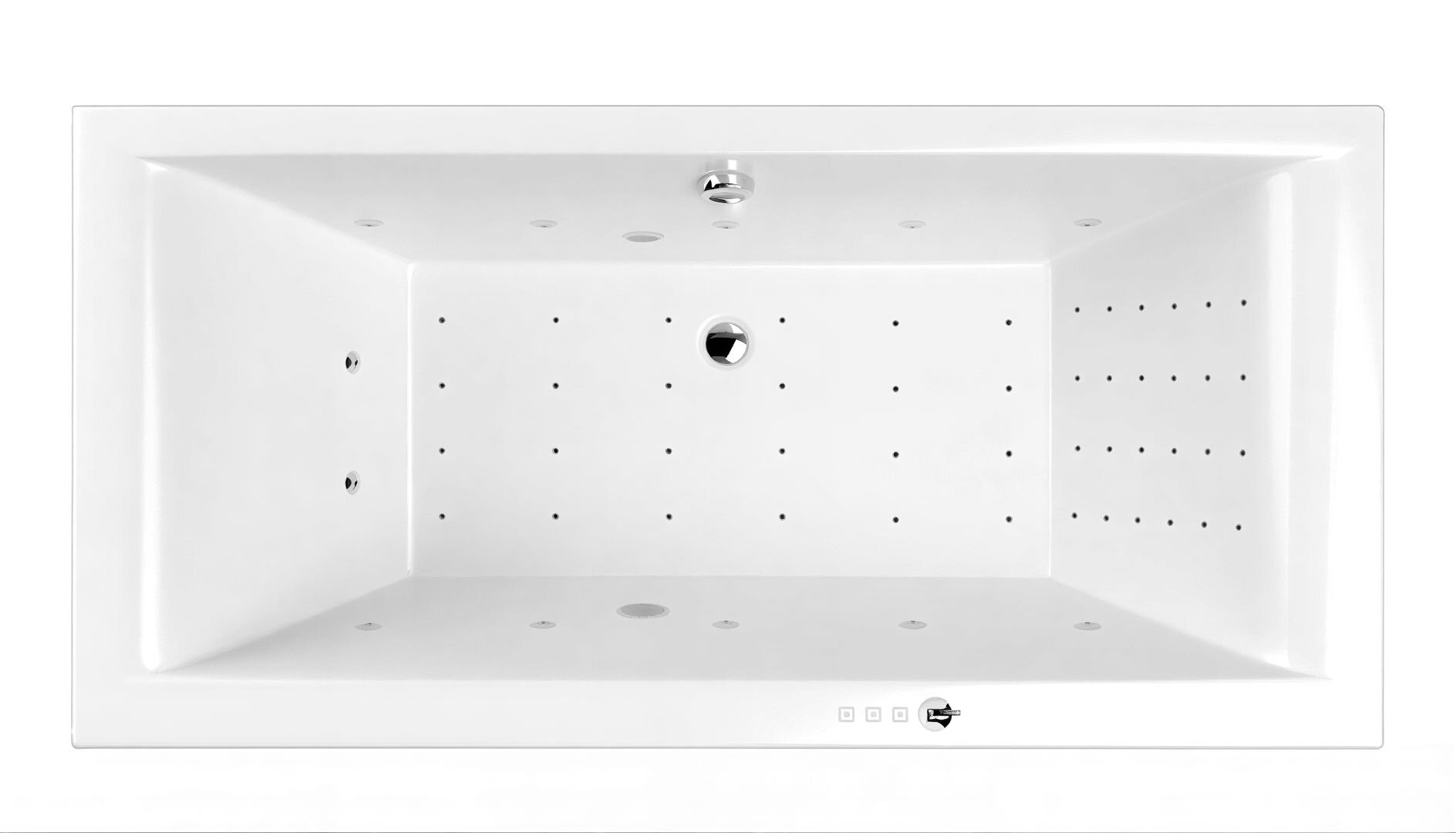 Изображение товара Ванна гидромассажная Whitecross Savia Duo Nano, 170 х 80 см, увеличенная толщина акрила, усиленная армировка, белый/хром, 0103.170080.100.NANO.CR Изображение товара Ванна гидромассажная Whitecross Savia Duo Nano, 170 х 80 см, увеличенная толщина акрила, усиленная армировка, белый/хром, 0103.170080.100.NANO.CR