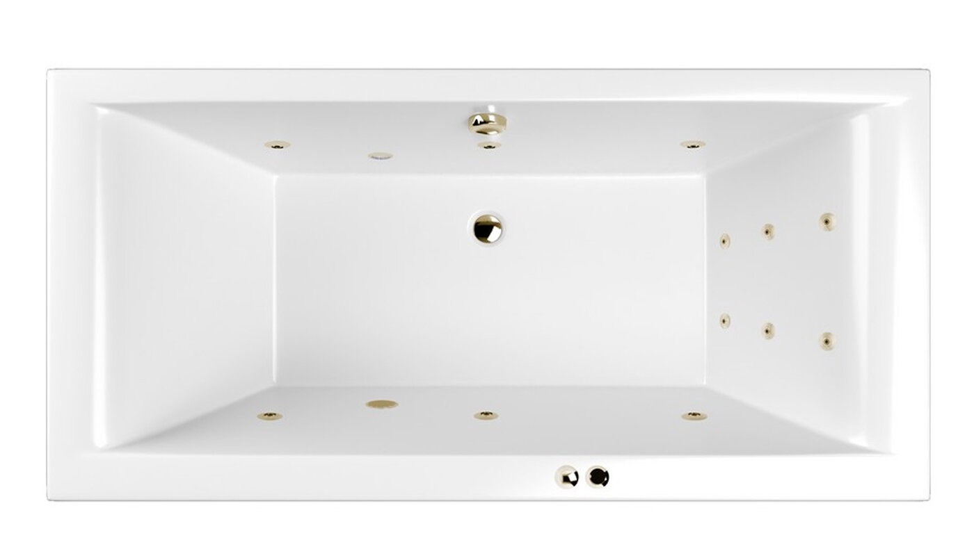 Изображение товара Гидромассажная ванна Whitecross Savia Duo Line 170x80 см акрил пневматическая