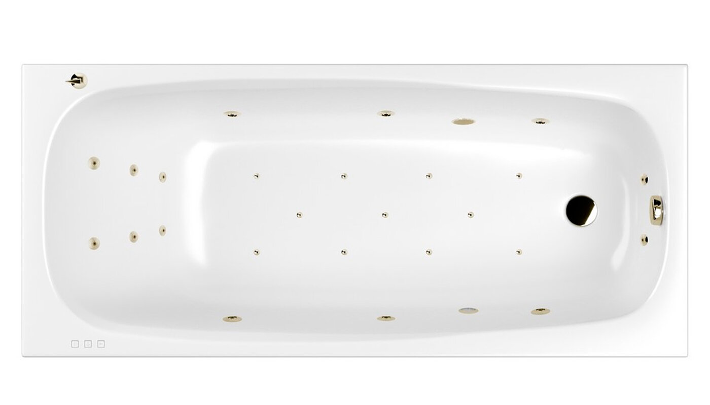 Изображение товара Ванна гидромассажная Whitecross Layla Ultra 180x80 см с хромотерапией