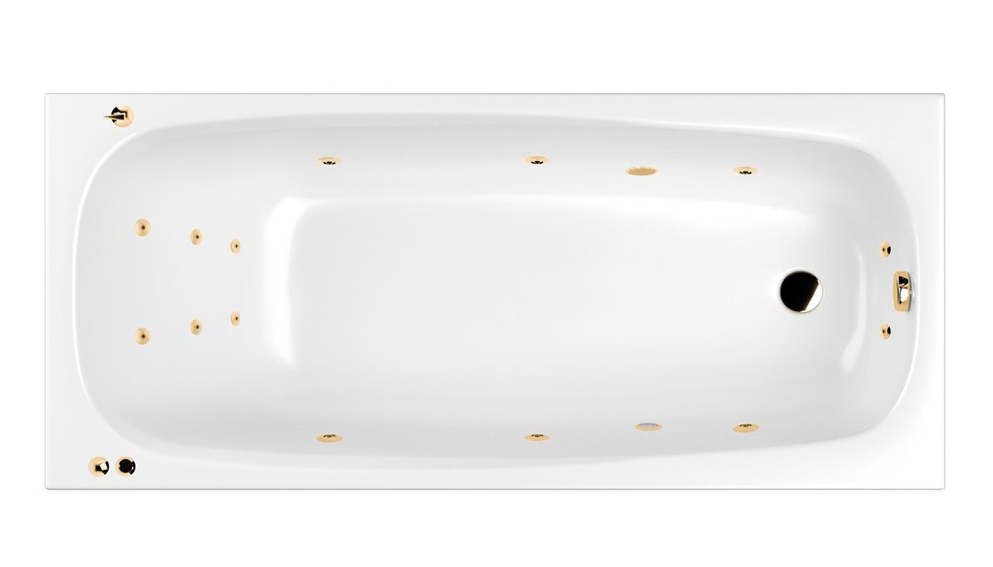 Изображение товара Гидромассажная ванна Whitecross Layla Smart 180х80 см акрил с гидромассажем и пневмоуправлением