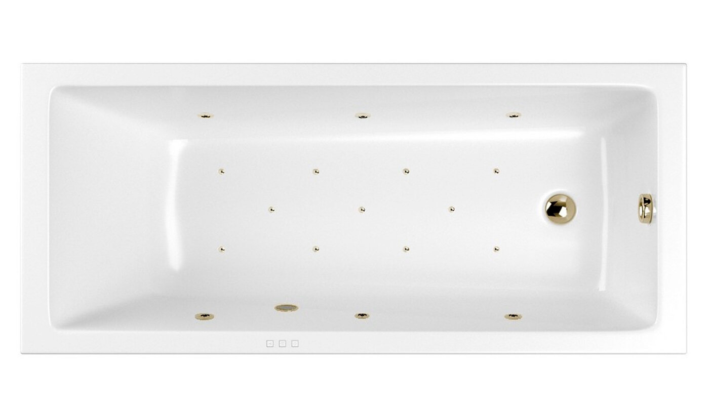 Изображение товара Ванна гидромассажная Whitecross Wave Relax, 160 х 70 см, увеличенная толщина акрила, усиленная армировка, белый/бронза, 0101.160070.100.RELAX.BR Изображение товара Ванна гидромассажная Whitecross Wave Relax, 160 х 70 см, увеличенная толщина акрила, усиленная армировка, белый/бронза, 0101.160070.100.RELAX.BR