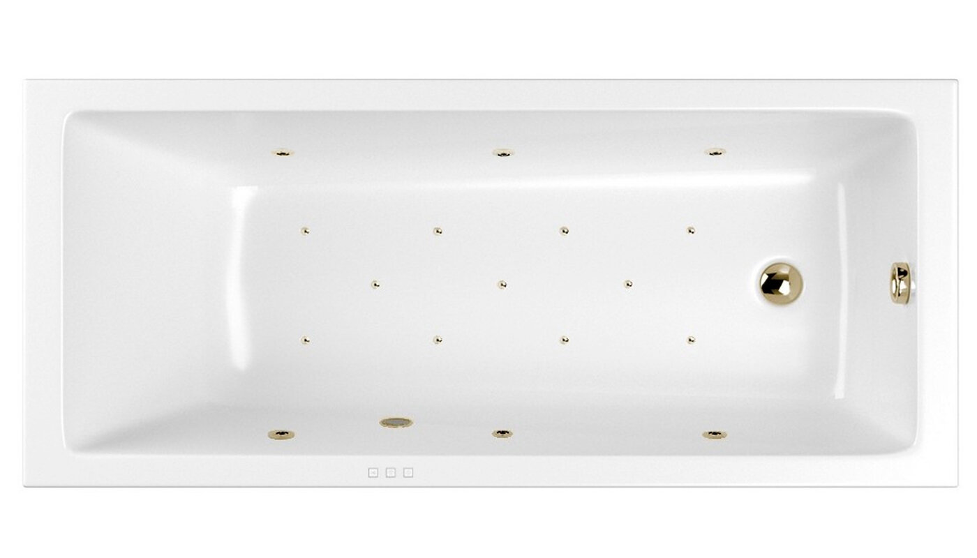 Изображение товара Гидромассажная ванна Whitecross Wave Relax 150x70 см акрил литой армированный