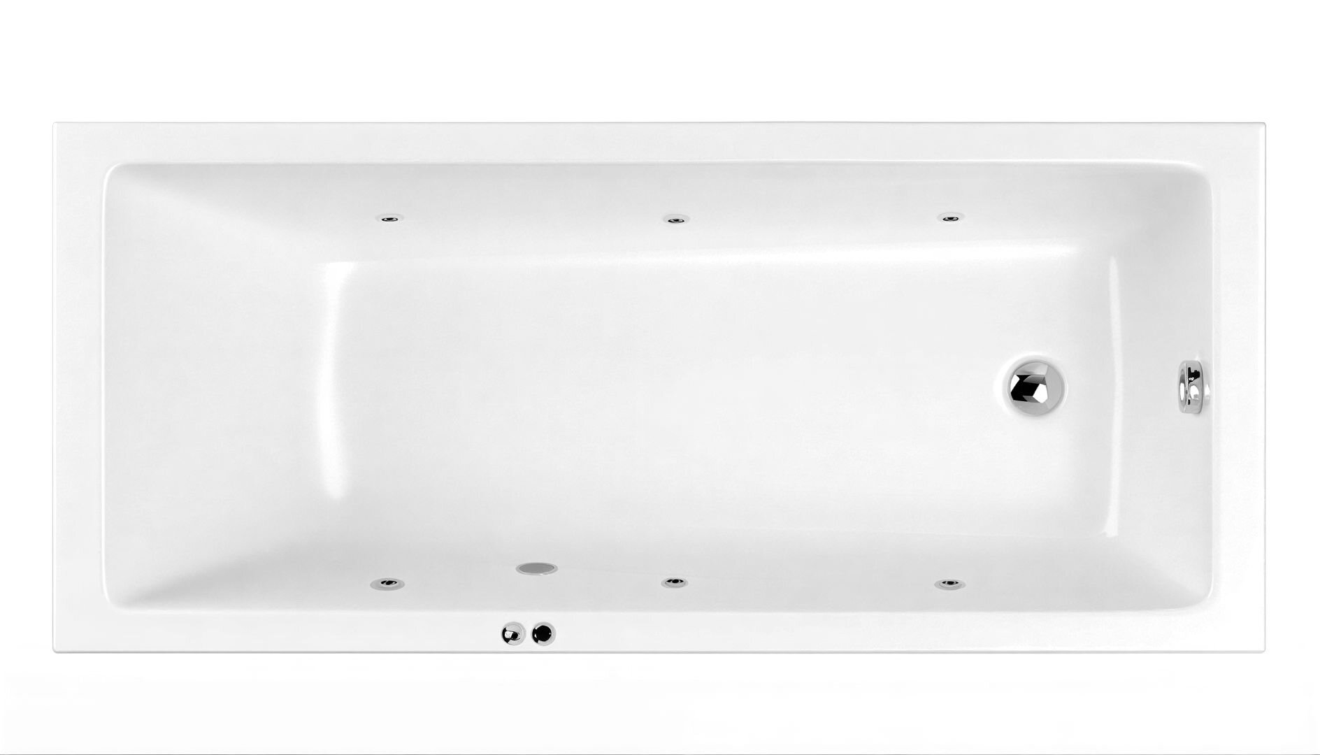 Изображение товара Ванна гидромассажная Whitecross Wave Soft, 150 х 70 см, увеличенная толщина акрила, усиленная армировка, белый/хром, 0101.150070.100.SOFT.CR Изображение товара Ванна гидромассажная Whitecross Wave Soft, 150 х 70 см, увеличенная толщина акрила, усиленная армировка, белый/хром, 0101.150070.100.SOFT.CR