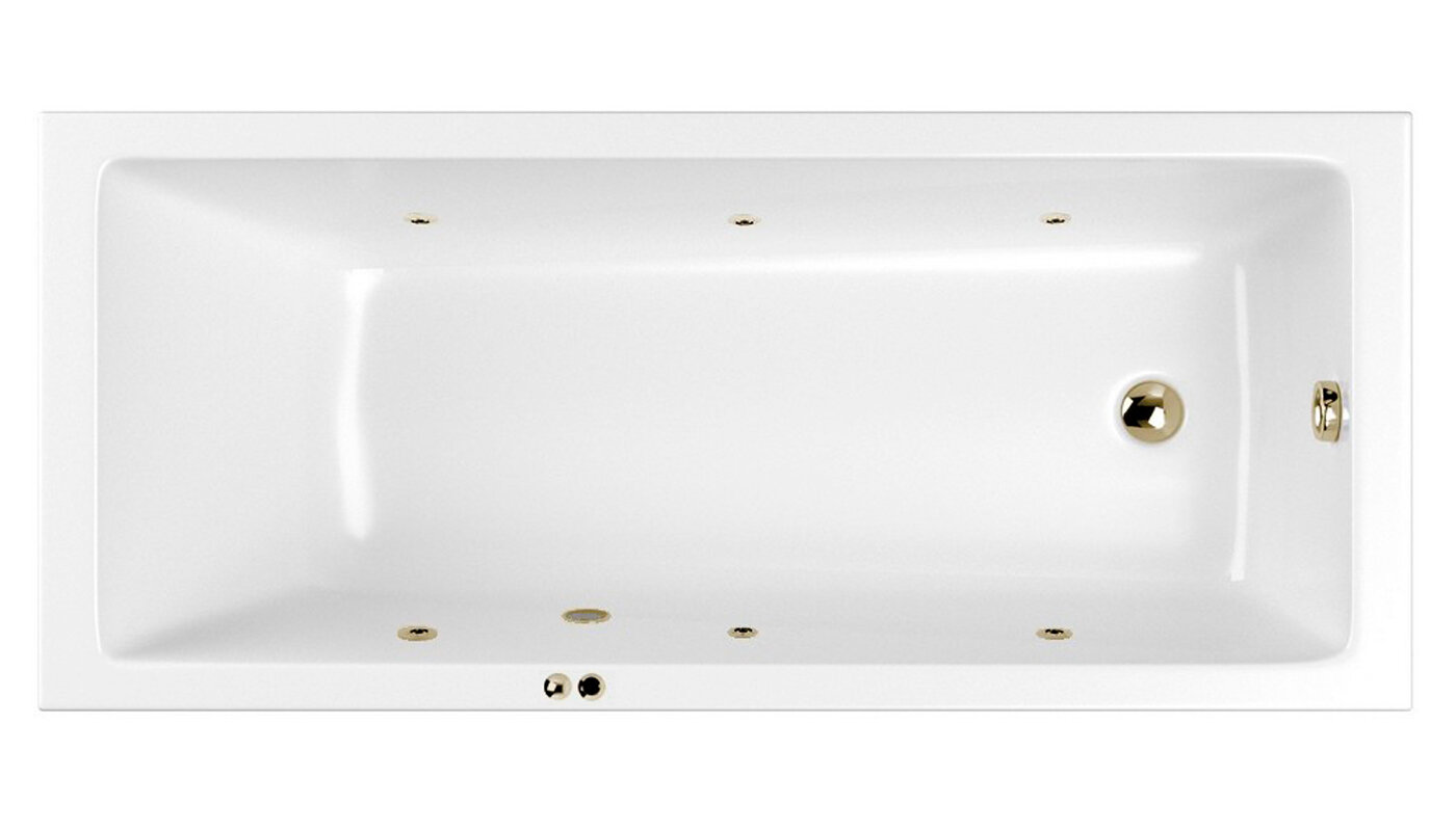 Изображение товара Гидромассажная ванна Whitecross Wave Soft 150х70 см, акрил, гидромассаж