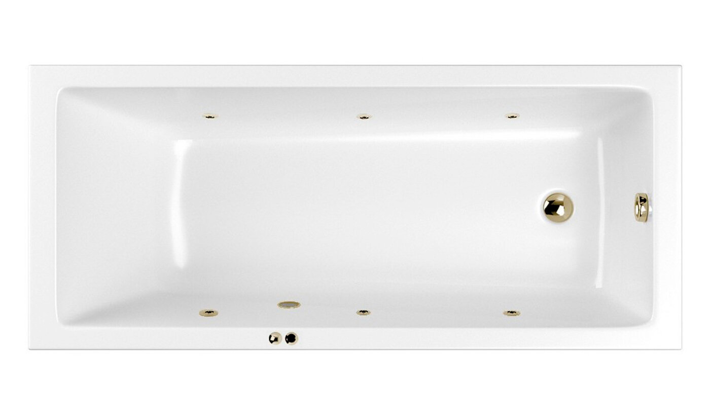 Изображение товара Гидромассажная ванна Whitecross Wave Soft 170х70 см акрил Польша