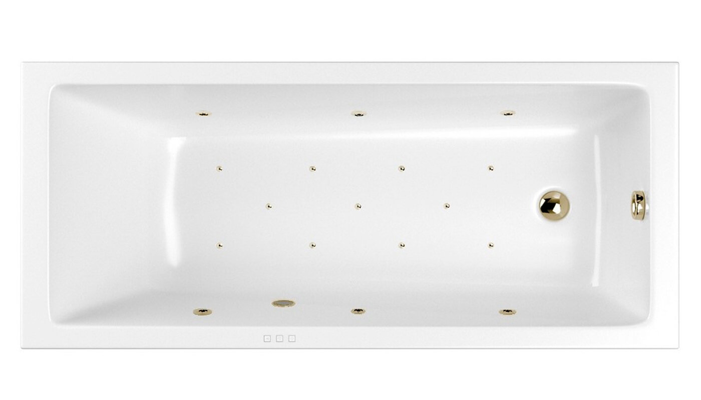 Изображение товара Гидромассажная ванна Whitecross Wave Relax с хромотерапией