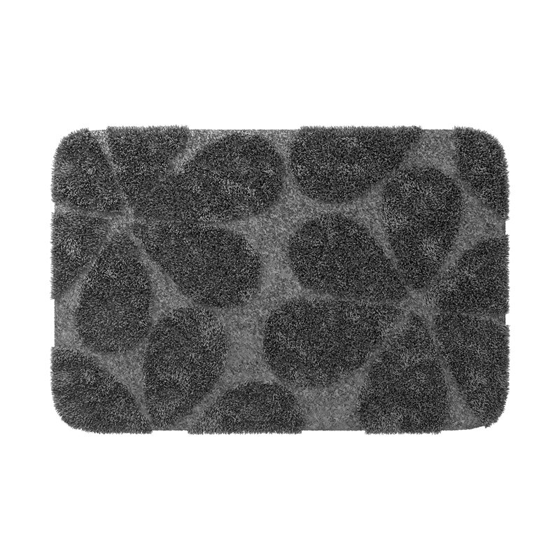 Изображение товара Коврик WasserKraft Diemel 90 х 60 см цвет Charcoal Gray