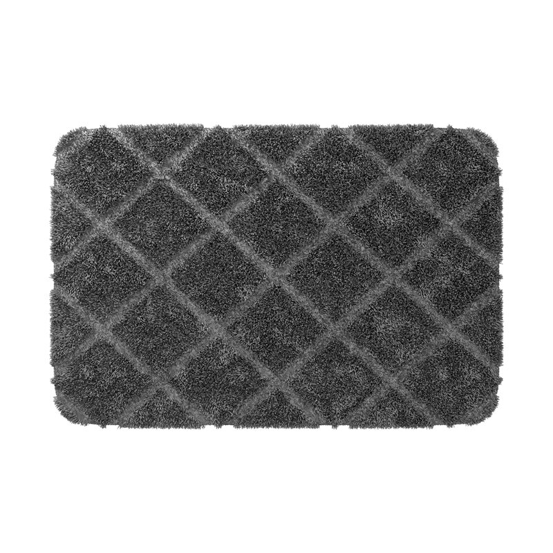 Изображение товара Коврик WasserKraft Lippe BM-6512, 90 х 60 см, напольный, цвет - Charcoal Gray Изображение товара Коврик WasserKraft Lippe BM-6512, 90 х 60 см, напольный, цвет - Charcoal Gray