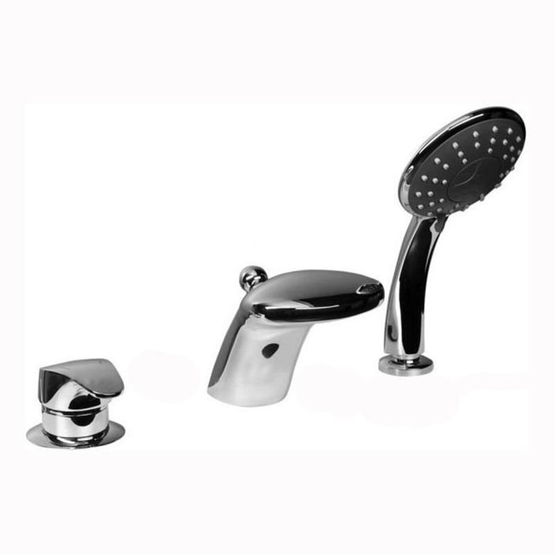 Изображение товара Смеситель для ванны Bravat Cobra 7F5140197CP-1-RUS, хром, каскадная струя