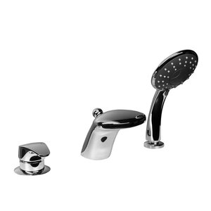 Изображение товара Смеситель на борт ванны Bravat Cobra 7F5140197CP-1-RUS, хром