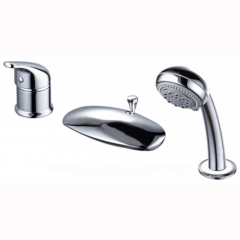 Изображение товара Смеситель на борт ванны Aquanet Practic 2 AF111-63B хром Россия