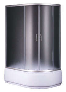 Изображение товара Душевой уголок Sunway Loranto CS-827HL 120 x 80 см, стекло матовое, поддон 40 см, профиль хром, левый/правый