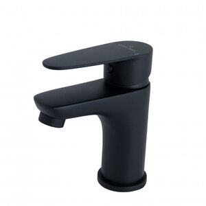 Изображение товара Смеситель для раковины Smartsant Смарт-Бриз SM343509ВК черный матовый недорогой надежный