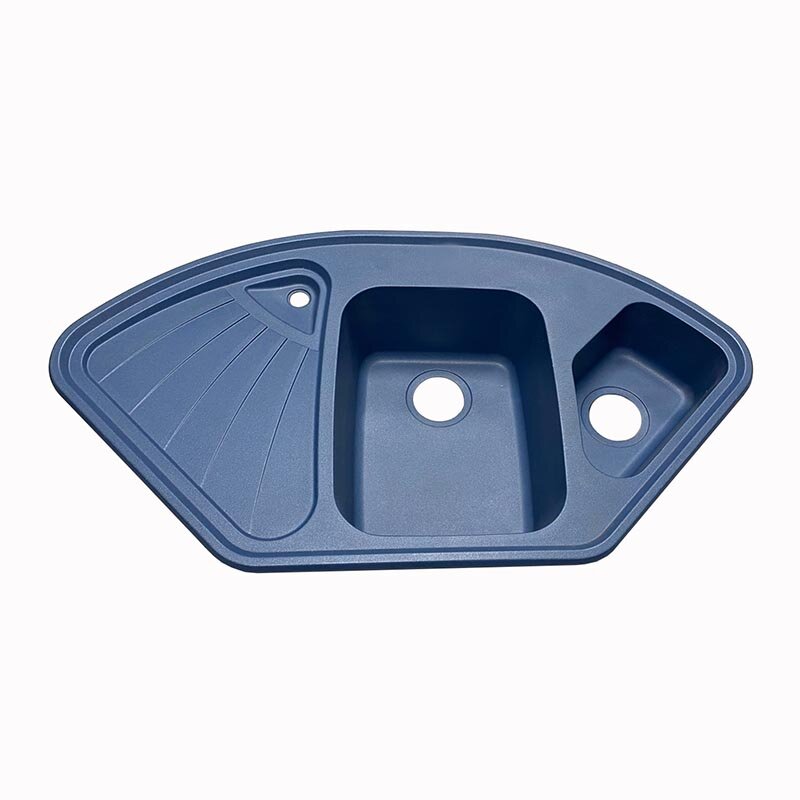 Изображение товара Кухонная мойка Blanco Delta из искусственного камня синяя, размеры 1056х575 мм