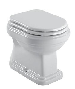 Изображение товара Унитаз под высокий или средний бачок GSI Old Antea, крышка микролифт, 561011/Caprigo (отсутствует упаковка)
