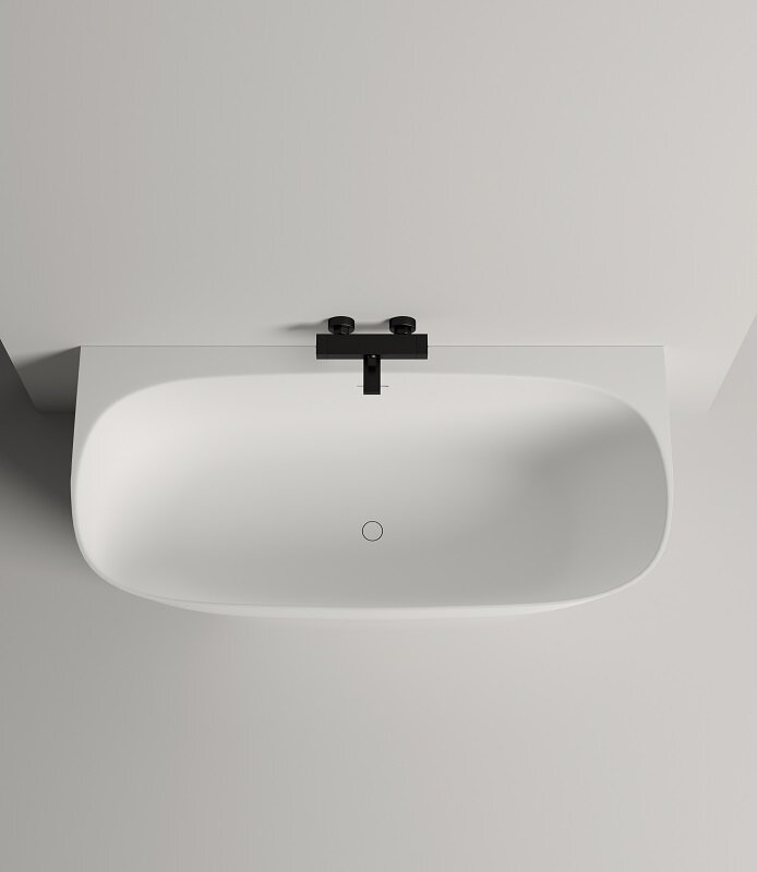 Изображение товара Ванна Salini Sofia Wall 170 х 80 см из искусственного камня S-Sense