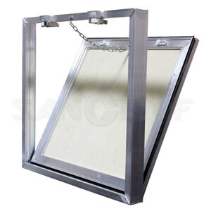 Изображение товара Сантехнический люк Люкер D, ширина 25 см, высота 40 см, под плитку