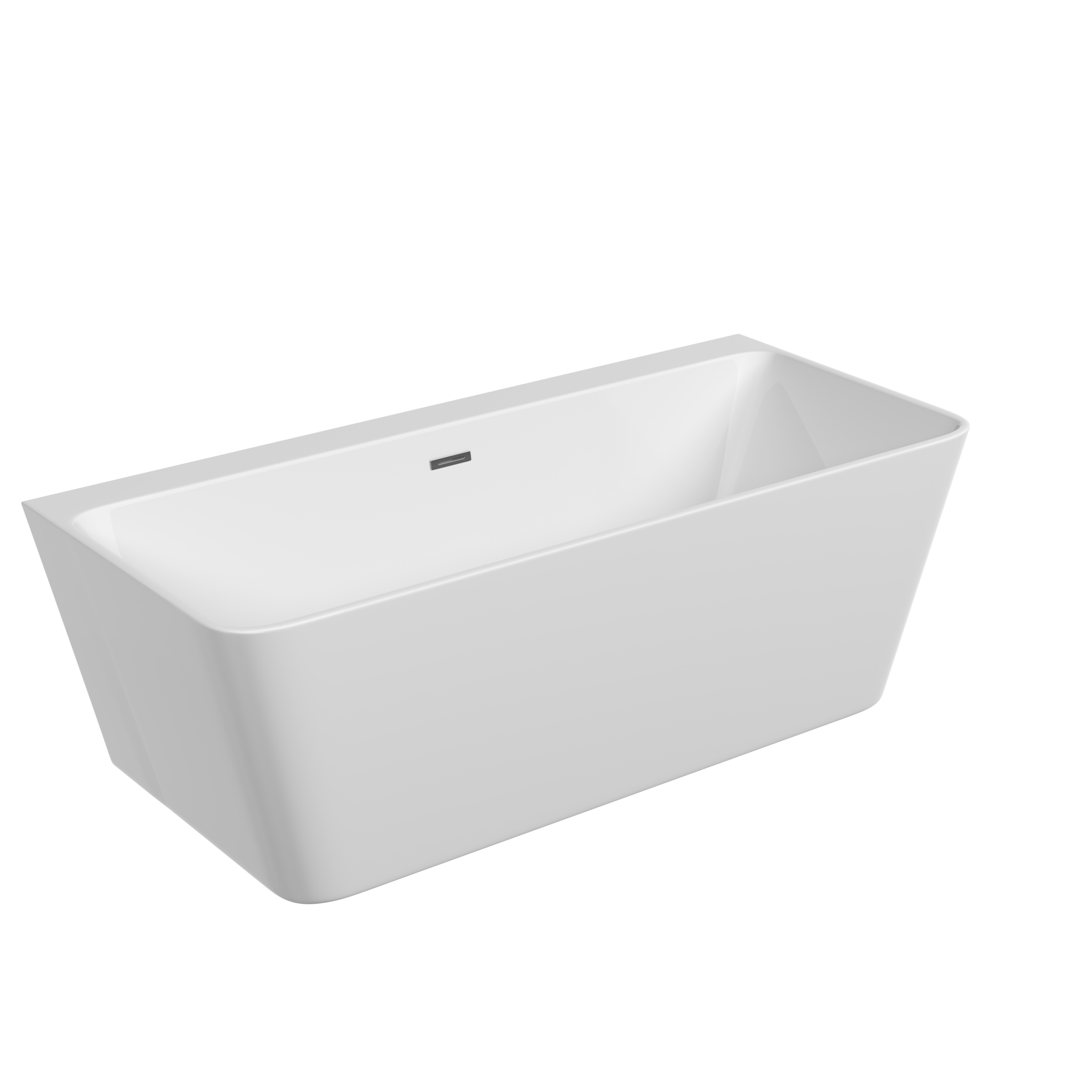 Изображение товара Акриловая ванна Sancos Square FB14 пристенная 170х75 см белая