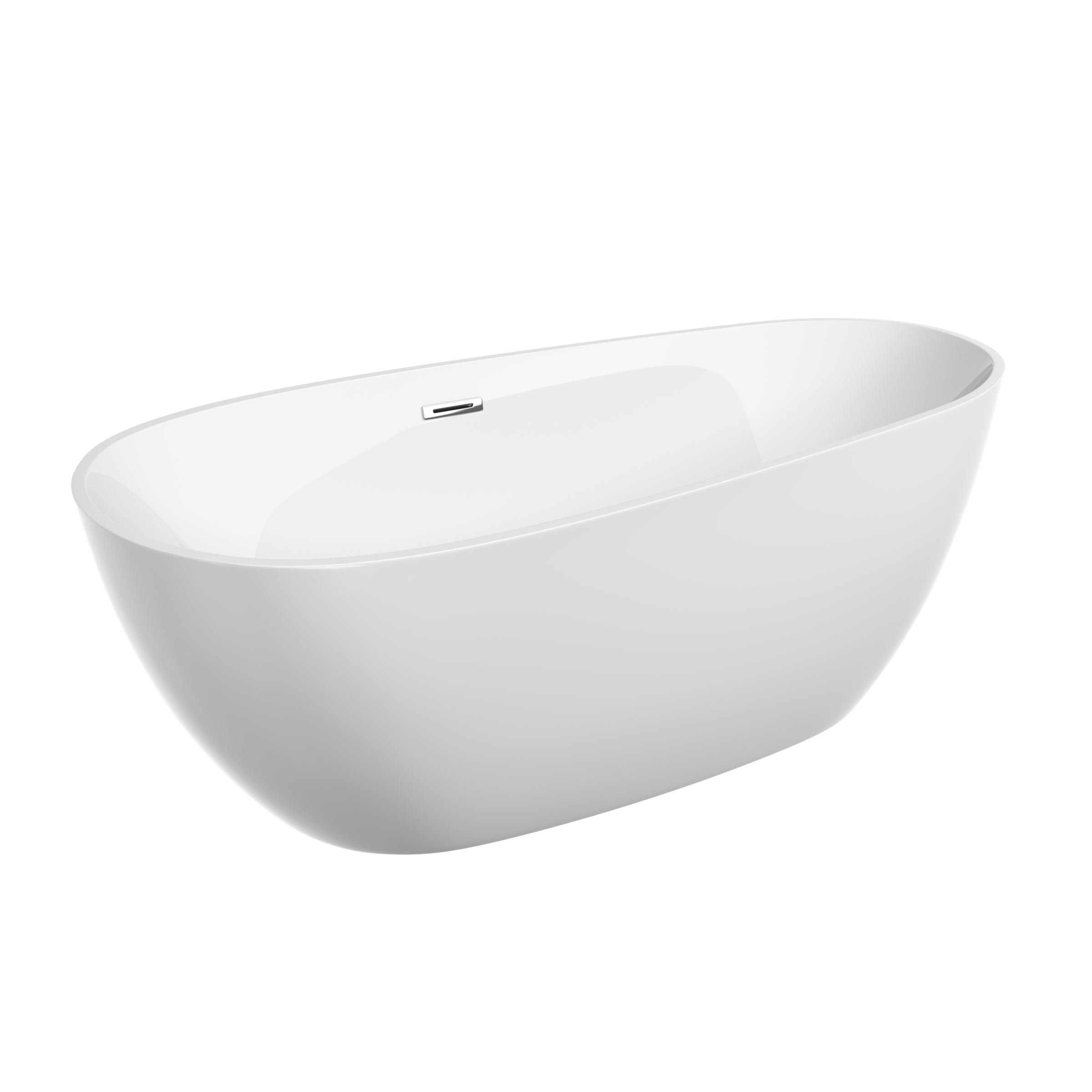 Изображение товара Акриловая ванна Sancos Avocado FB18 170x80 см отдельностоящая белая