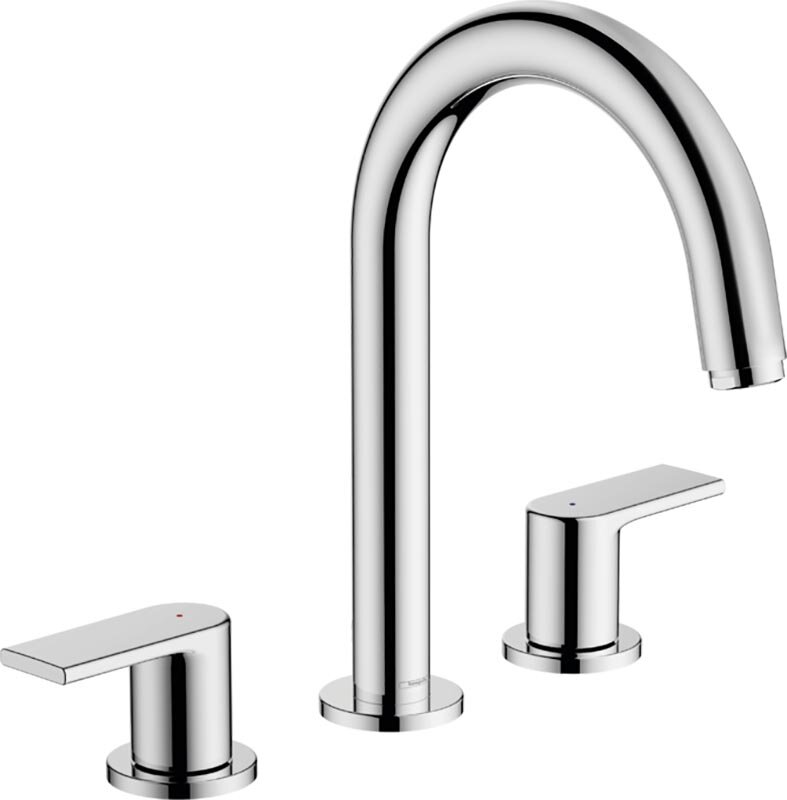 Изображение товара Смеситель для раковины Hansgrohe Vernis Shape 71563000 с донным клапаном хром