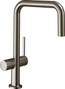 Изображение товара Смеситель для кухонной Hansgrohe Talis, 72807800, с вытяжным изливом, под сталь